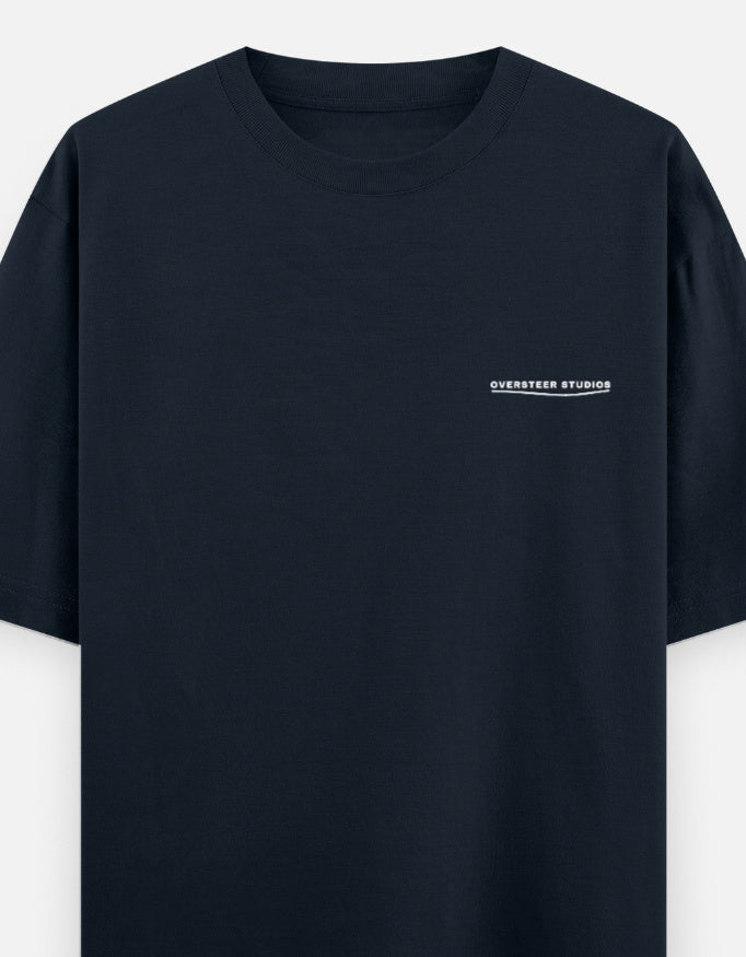 Built For Big Matches oversized tee in navy