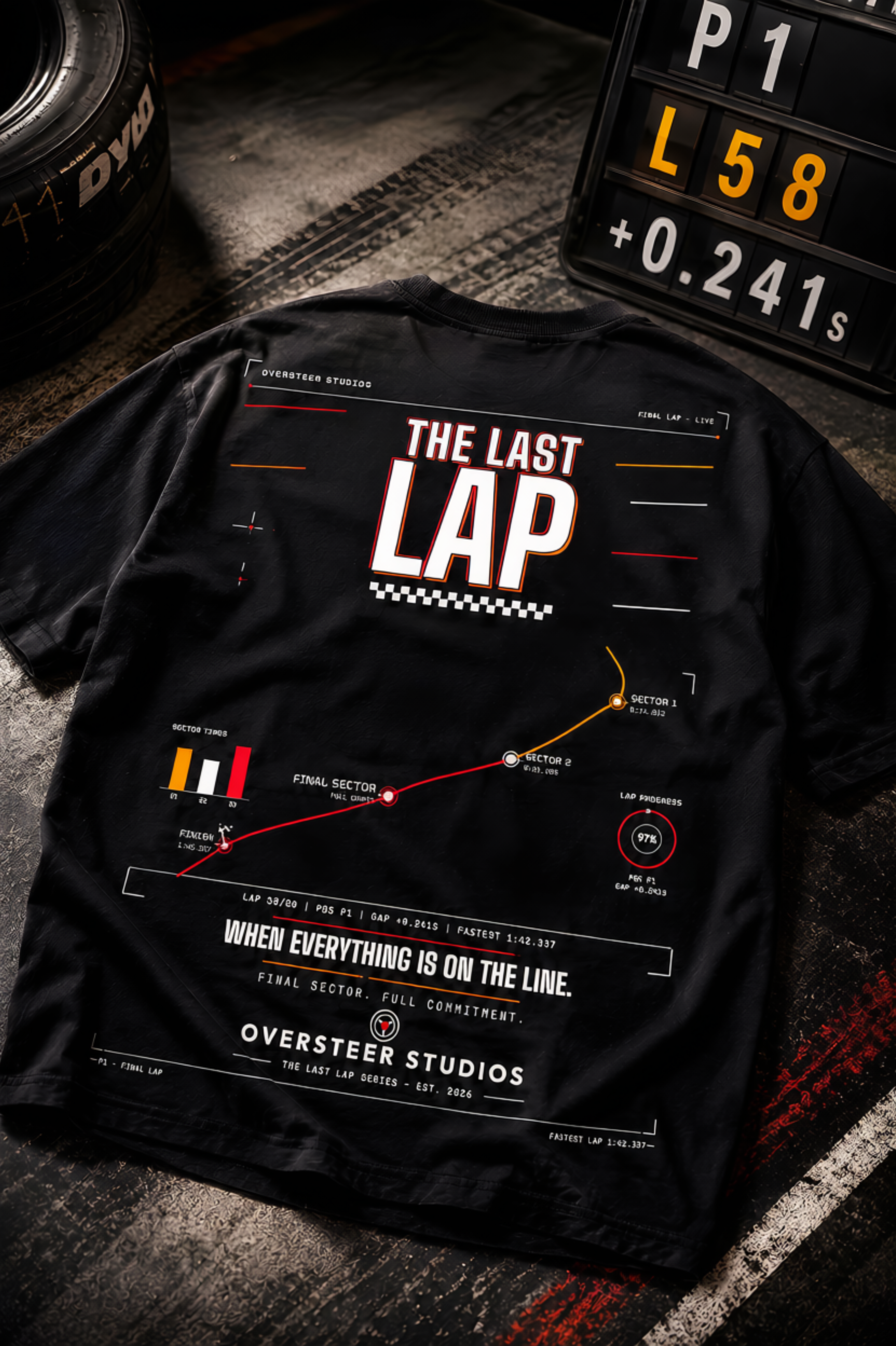 The Last Lap | Oversized Tee