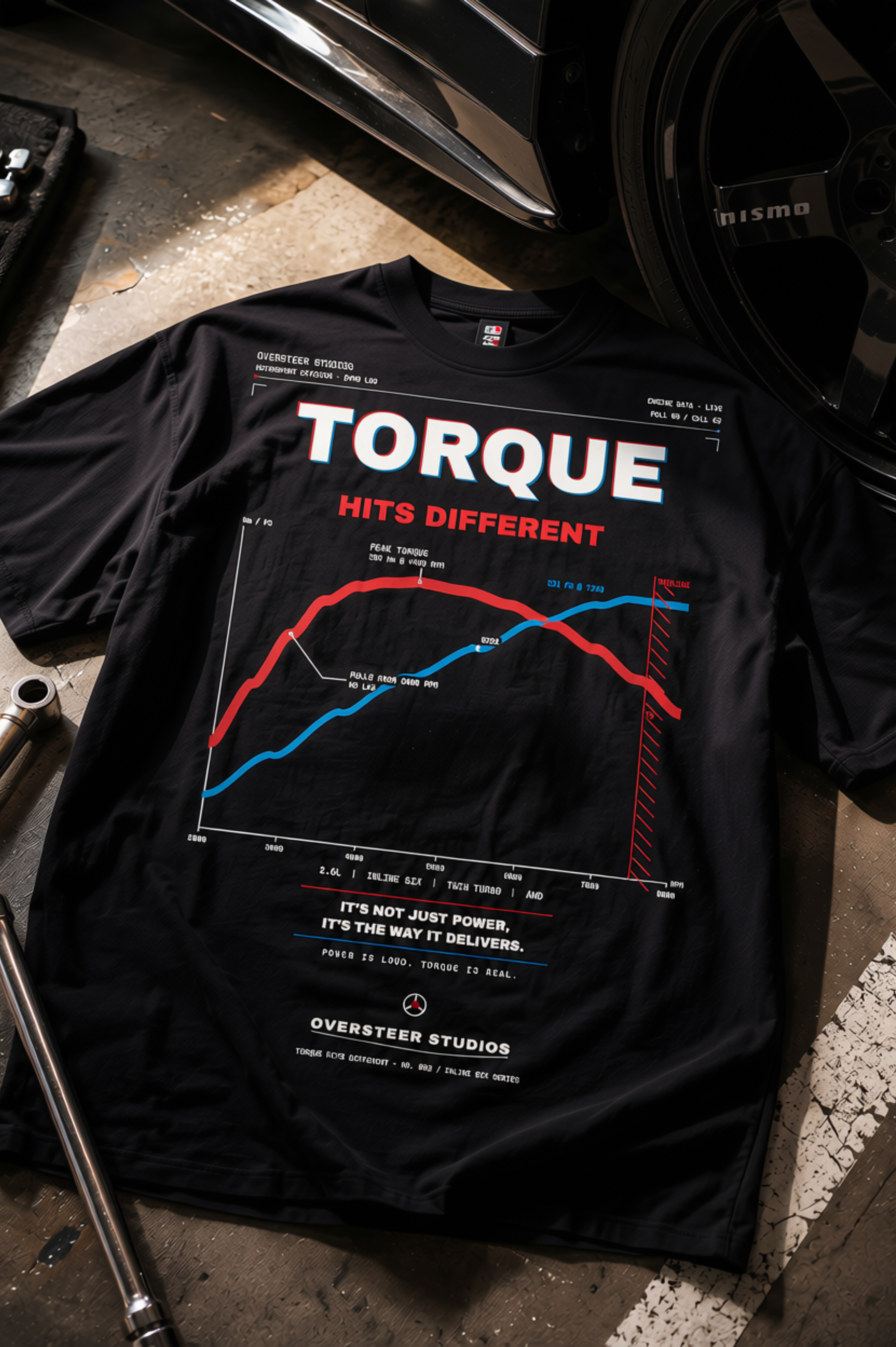 Torque Hits Different | Oversized Tee