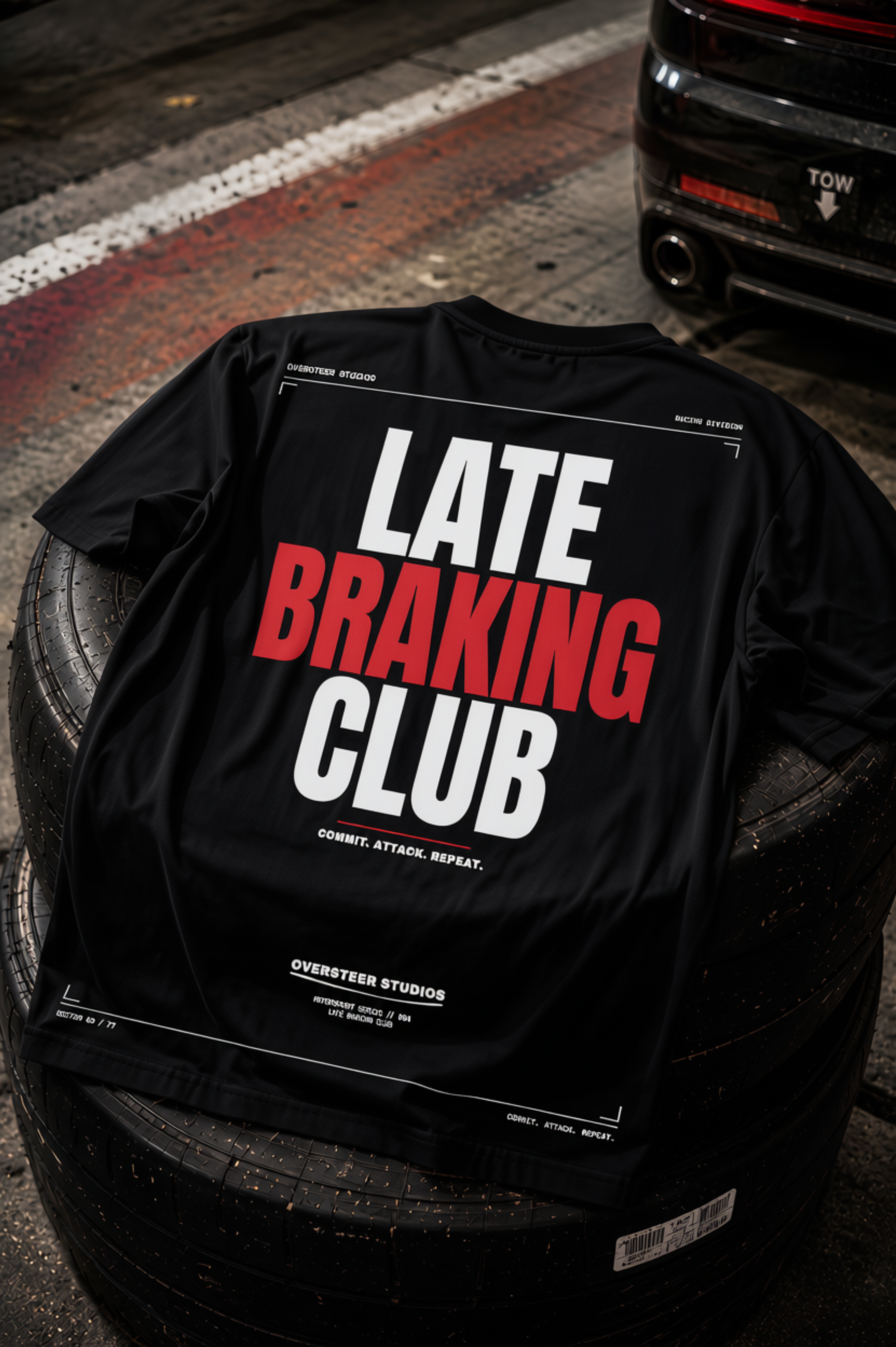 Late Braking Club | Oversized Tee