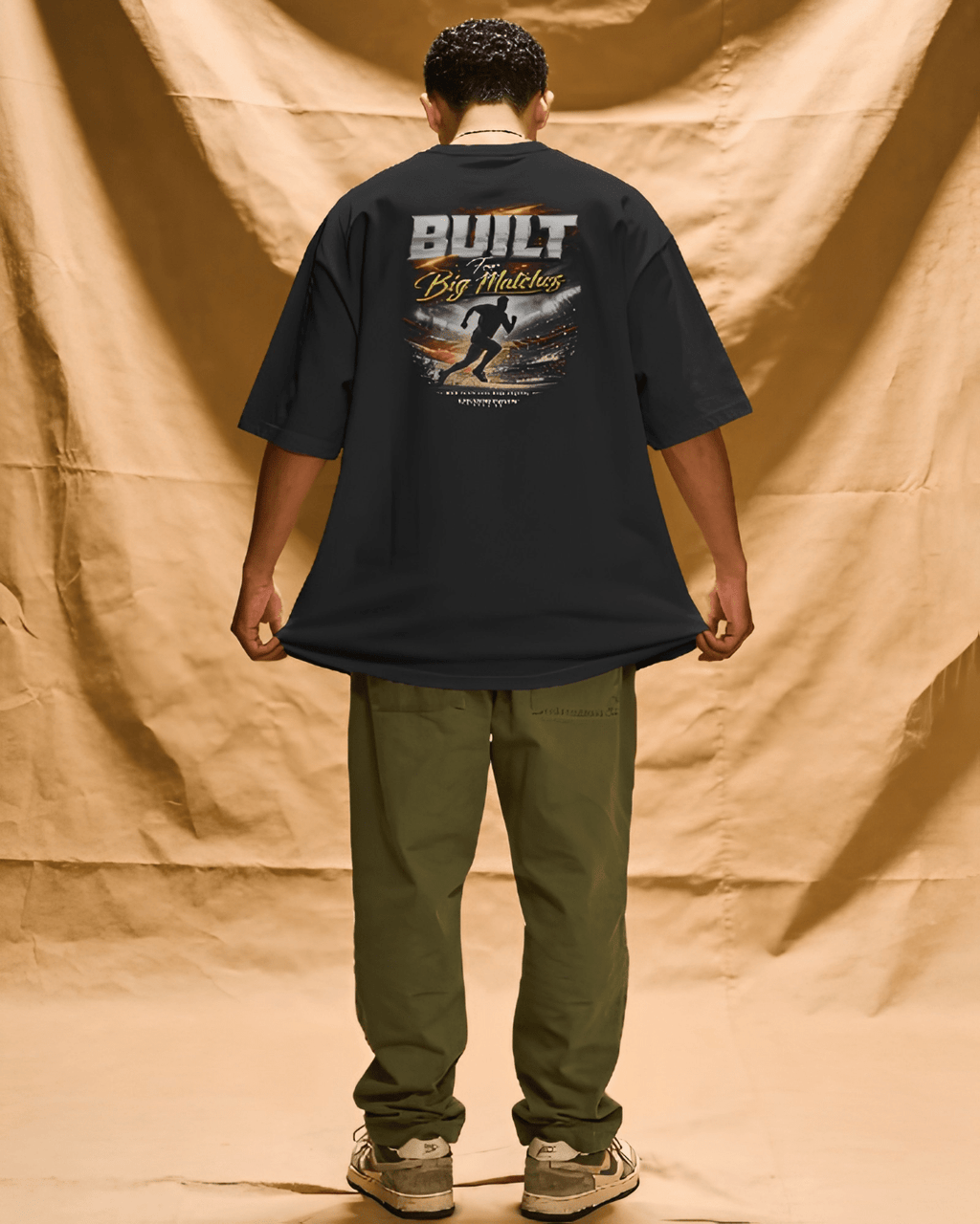 Built For Big Matches Oversized Tee - Oversteer Studios