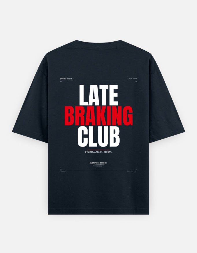Late Braking Club Oversized Tee - Oversteer Studios