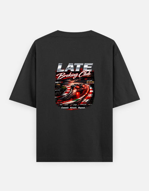 Late Braking Club Oversized Tee - Oversteer Studios
