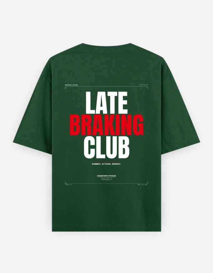 Late Braking Club Oversized Tee - Oversteer Studios