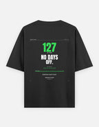 No Days Off | Oversized Tee - Oversteer Studios