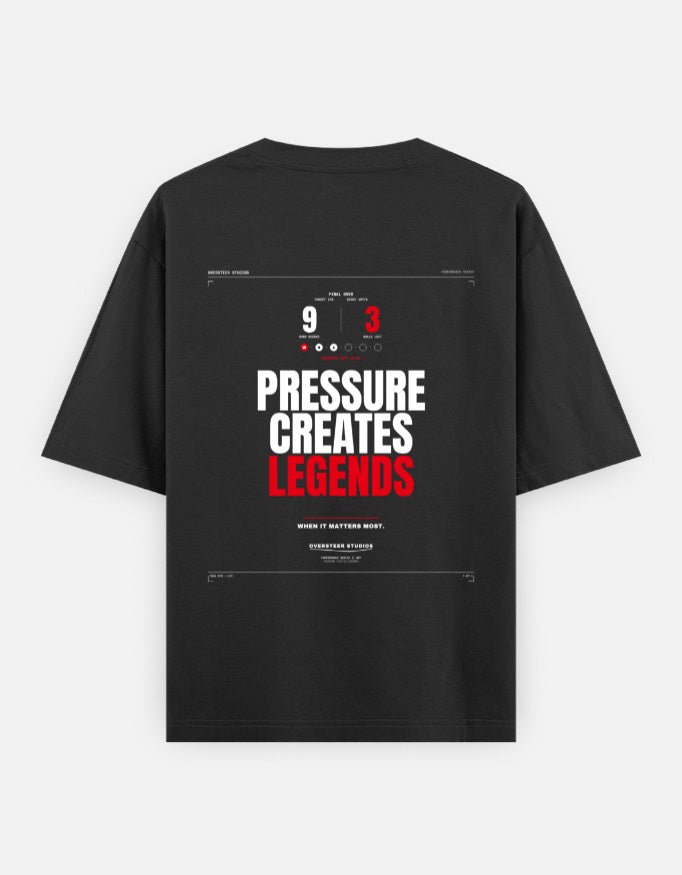 Pressure Creates Legends | Oversized Tee - Oversteer Studios