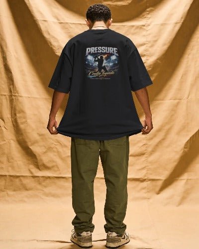 Pressure Creates Legends Oversized Tee - Oversteer Studios