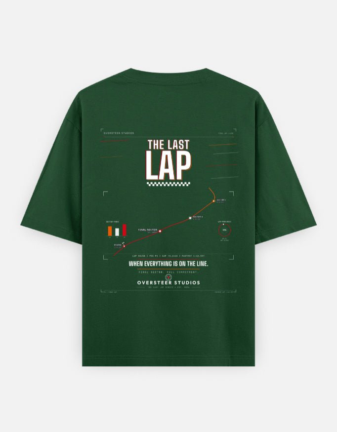 The Last Lap Oversized T-Shirt - Oversteer Studios