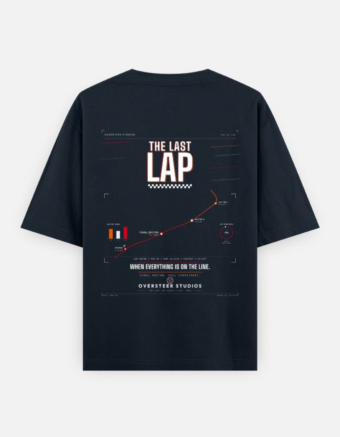The Last Lap Oversized T-Shirt - Oversteer Studios