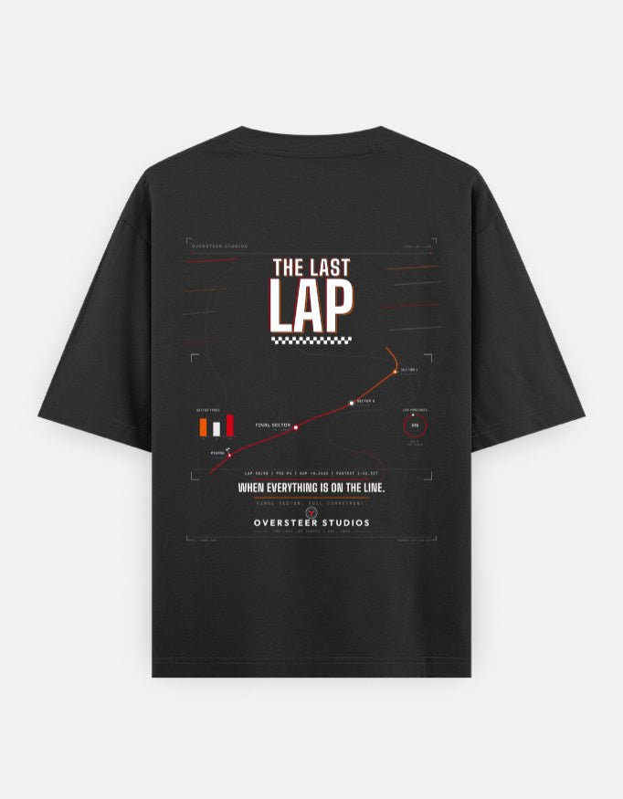 The Last Lap Oversized Tee - Oversteer Studios